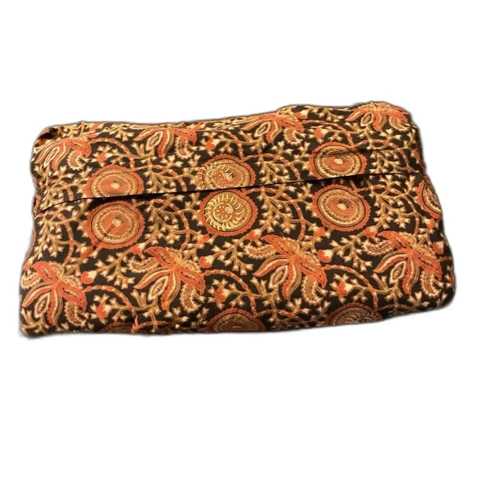 CRATE and BARREL RAJASTHALI Linen Table Runner with Dust Bag 14 x 90 inches
